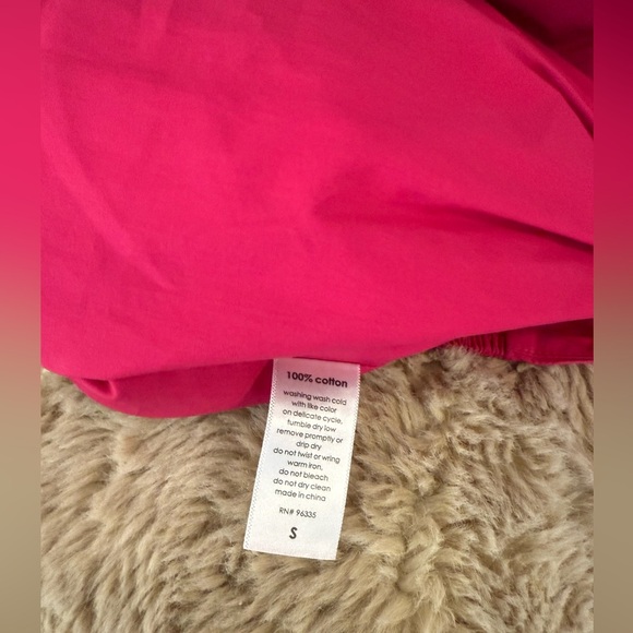 Susana Monaco Poplin Bubble Shorts, Fuschia - Picture 13 of 13